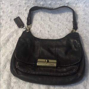Brown Coach Shoulder Bag